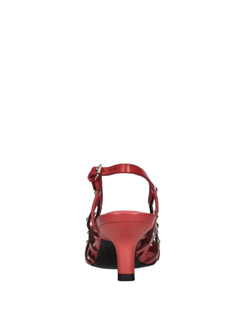 Décolléte slingback in pelle ASH | BIZARRE SOFT POLISH CALFAURA